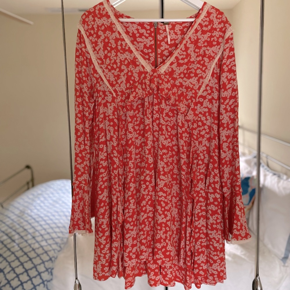 Free People Dress Small orange
